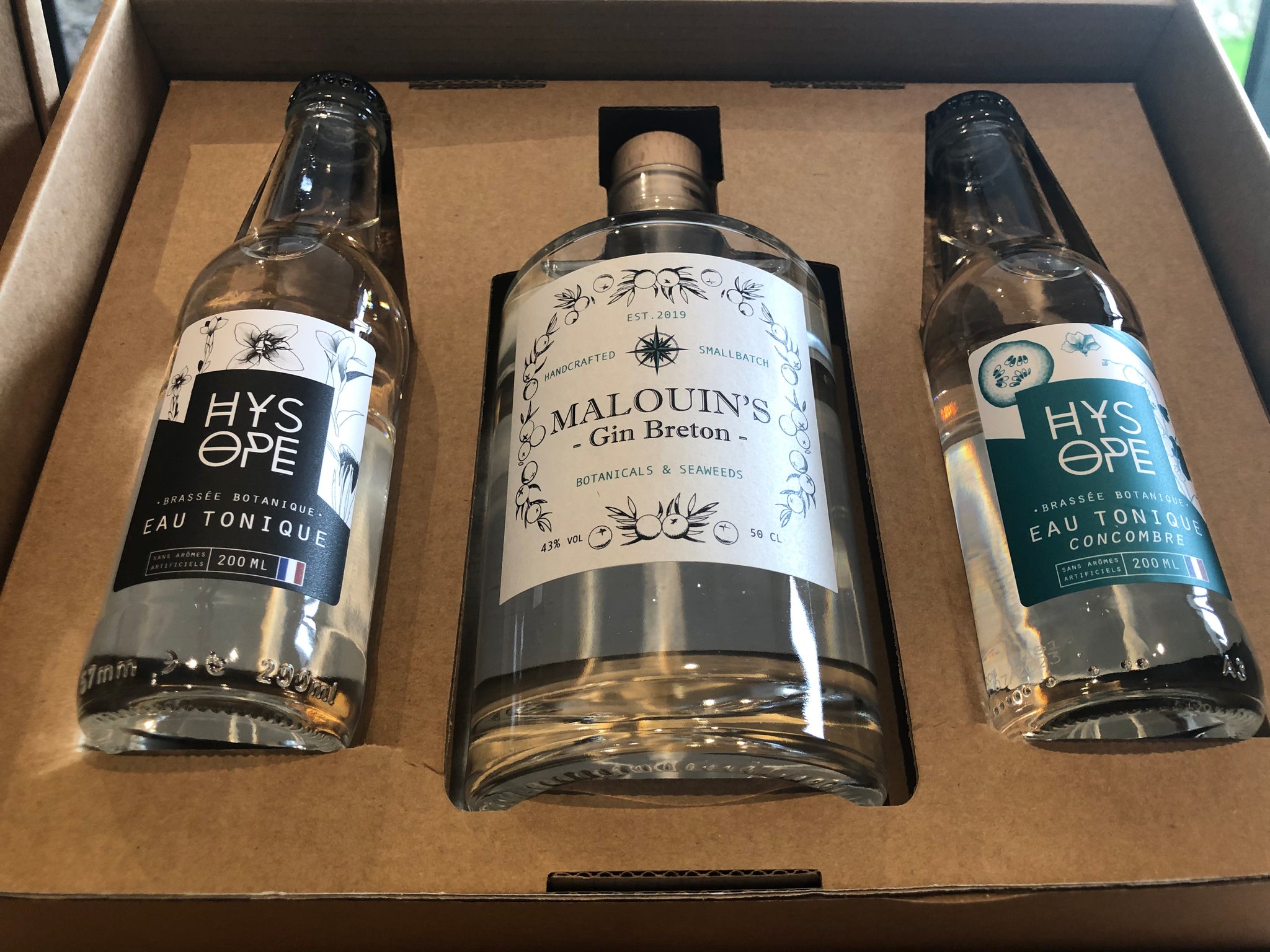 Malouin's Tonic - Coffret Malouin's Gin Breton & Hysope