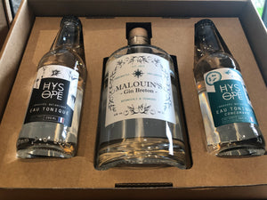 Malouin's Tonic - Coffret Malouin's Gin Breton & Hysope