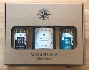Malouin's Tonic - Coffret Malouin's Gin Breton & Hysope