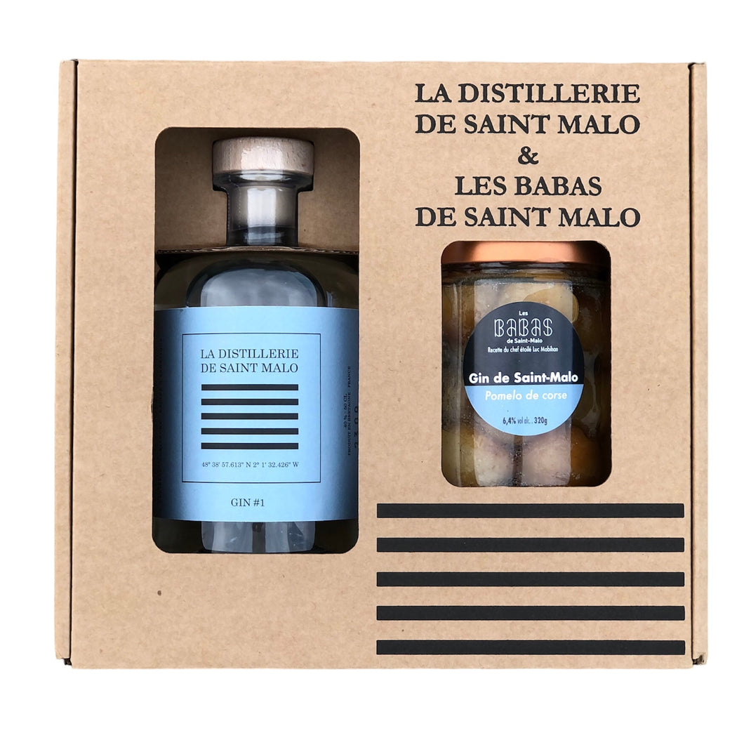Coffret Collaboration La Distillerie de Saint Malo - Les Babas de Saint Malo