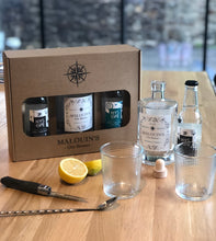 Charger l&#39;image dans la galerie, Malouin&#39;s Tonic - Coffret Malouin&#39;s Gin Breton &amp; Hysope