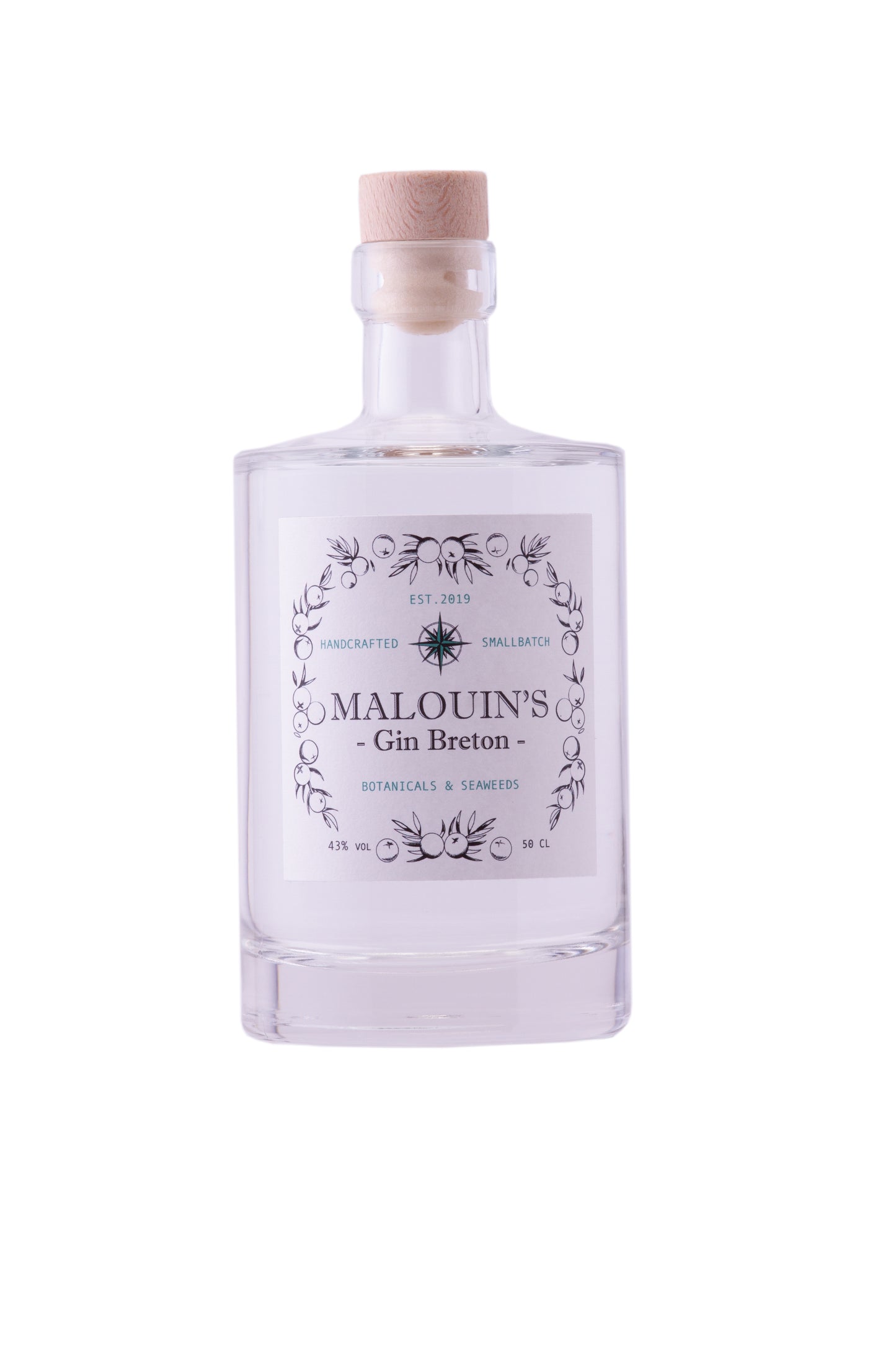 Malouin's Gin Breton aux algues - 50cl